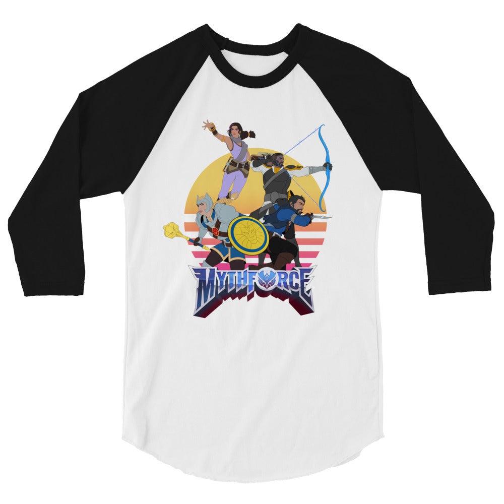 MythForce 3/4 sleeve raglan shirt